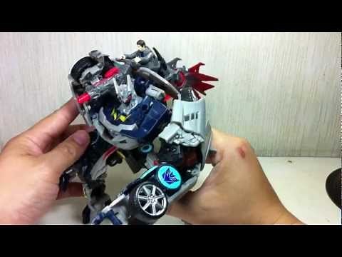 Transformers DOTM Human Alliance Soundwave with Laserbeak & Mr. Gould