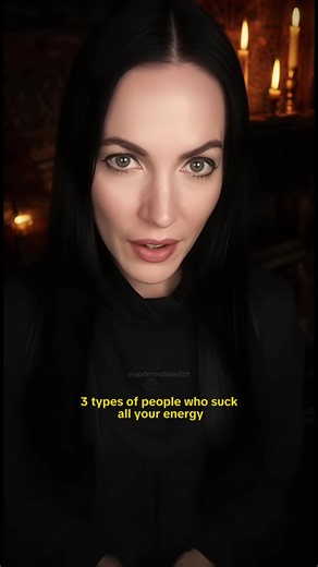 3 types of people who drain all your energy 🧛‍♀️ #witch #witchcraft