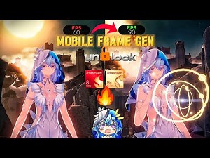 WuWa Mobile Frame Gen UNLOCKED! 2X FPS (Exclusive for Sd 8 Elite and Sd 8s gen 3)#wutheringwaves