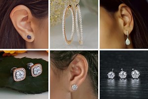 How many types of earrings are there?