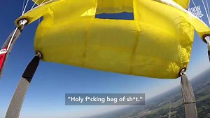 "Yup, my parachute isn't working..." | This is Happening