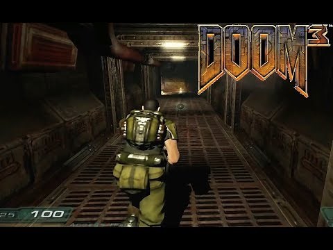 Doom 3 - Third Person Gameplay Trailer (Walkthrough Preview) - 1080p 60fps