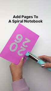 8.2K views · 87 reactions | Comment NOTEBOOK and I’ll DM you the supplies I use to add pages to my spiral notebook. #journalpages #stationerylovers #notebookaddict #journalsupplies #junkjournalcommunity | thediyday | Facebook