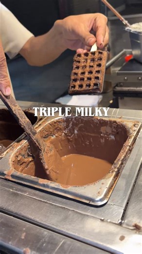 Waffle’s Lab | Don’t fall in love with me. Fall in love with this waffle. | Instagram