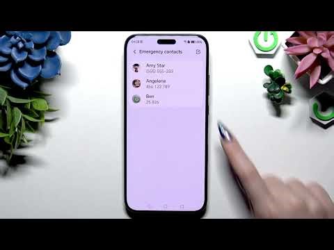 HONOR Magic8 Pro – How to Add Emergency Contacts