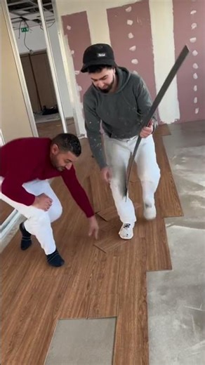 Perfect Wood Floor Installation Start to Finish #satisfying #flooring #diy