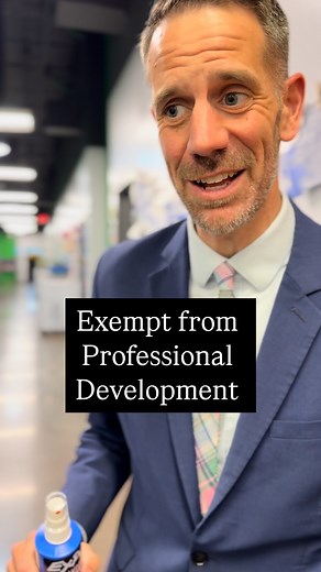 159K views · 10K reactions | Teachers should be exempt from repeat professional development. Do you agree? #teachers #teachersofinstagram #teacherlife #teachersofig #principalsofinstagram #principals #principal #professionaldevelopment #school #education #educators #teachergram | Jared Lamb | Facebook