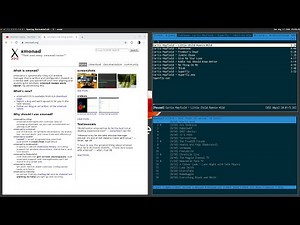 xmonad and xmobar set up from scratch