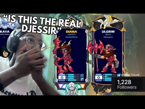 Fighting for my life against Pro Brawlhalla players in Ranked...
