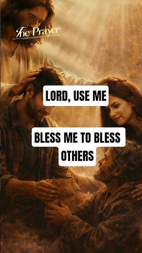 Lord, Bless Me So I Can Be a Blessing to Others | A Prayer. #faith #hope #blessings #fypシ゚viral