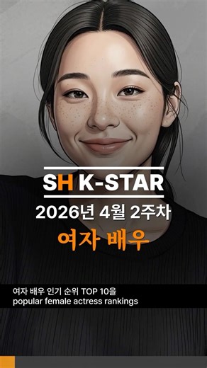 2026년 4월 2주차 여자 배우 인기 순위 TOP 10 | 김지원, 전여빈, 김혜윤, 고윤정, 송지효, 한지민, 윤아, 아이유, 전지현