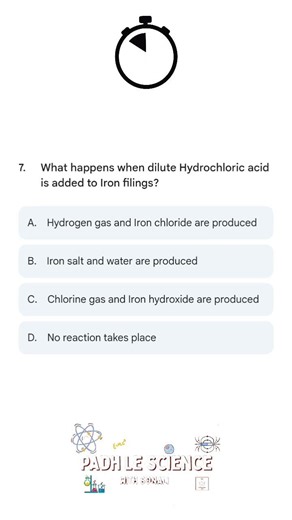 Class 10 Chemistry Quiz 🧪 Part 5 | Board Exam Practice | Padh Le Science with Sonali #sciencefacts