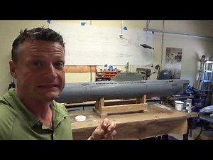 1:30 scale German Type XXI RC submarine - continued!