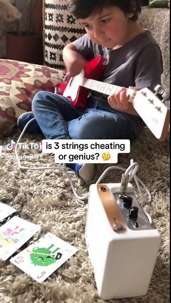 Exploring Confidence in Kids with 3-String Guitars