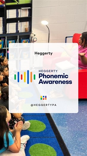 Heggerty on Instagram: "✨ One of our favorite things about Heggerty Phonemic Awareness is seeing how teachers make it their own. We believe educators know what is best for their learners, and we love watching you adapt the hand motions or adjust the routines to meet your students’ needs. 💙 Want to bring Heggerty PA to your classroom? Comment JOY to learn more! Thank you to @primarypair over on Tiktok for sharing your #HeggertyTime with us!"