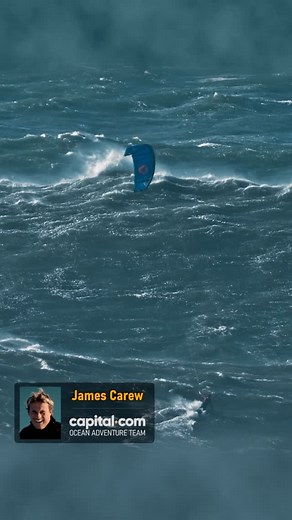 270K views · 26K reactions | We just posted a long format video from my biggest kiting session in Nazare last season. Head to my YouTube channel and check it out, something different  @capitalcom_adventure @duotone.kiteboarding #kitesurfing #surfing #truekiteboarding #nazare #capitalcom #oceanadventure | James Storm Carew | Facebook