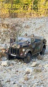 Testing HG Steyr 1500a off road capability.