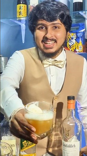 Whisky & Egg Cocktail | Creamy Classic Whisky Flip Recipe at Home 🍸 | Easy Egg Cocktail