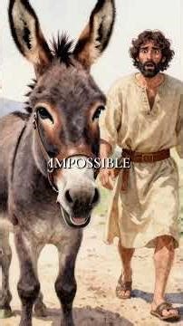 The Bible Story Where a Donkey Talked and Saved a Prophet's Life