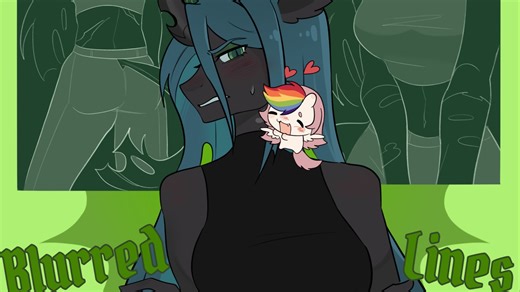 【MLP梦向/meme】Blurred Lines