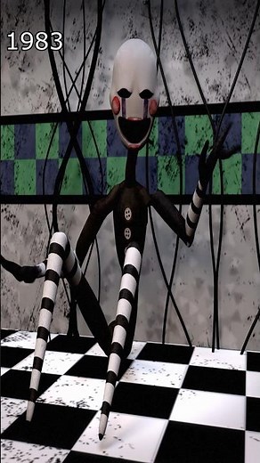 FNaF Puppet 67 over the years