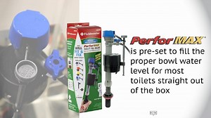 Watch Fluidmaster Performax Toilet Fill Valve Installation on Amazon Live
