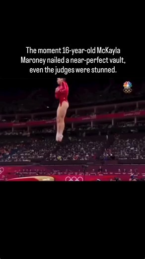 SportsUpdate since 1983 on Instagram: "At the 2012 London Olympics, 16-year-old McKayla Maroney executed a vault so flawless that even the judges seemed stunned. She launched off the table with explosive power, twisted through the air with precision, and stuck the landing without a single step-a near-perfect execution that left the arena in awe. The vault earned her a score of 15.800, securing the gold medal and cementing her status as one of the greatest vaulters in gymnastics history. The comb