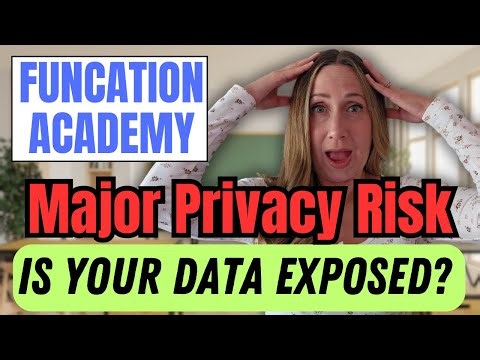 FUNCATION ACADEMY REVIEW - Privacy Issue Discussion and FULL DEMO 2025