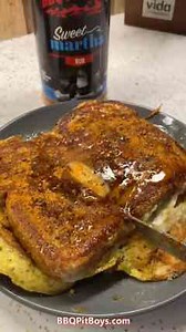 Start your day with Martha’s cheddar French toast and maple syrup