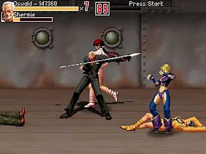 Beats Of Rage Xtra openbor playthrough Oswald