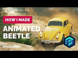 Realistic Flying Car Animation in Blender 3.2 - Full Process | Polygon Runway