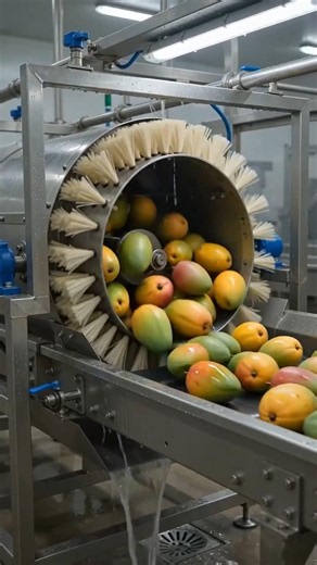 How mango juice made in factories