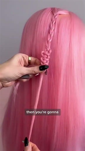 Why does this look like it might bite me?? 😭🐍| #SnakeBraid #BraidBalm