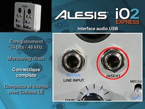 Interface Audio USB Alesis IO2Express (La Boite Noire)