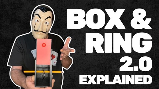 Mini Box & Ring 2.0 🪄 Magic Trick Tutorial #magic #tricks #foryou #magictricks | The Mask Magic Tricks