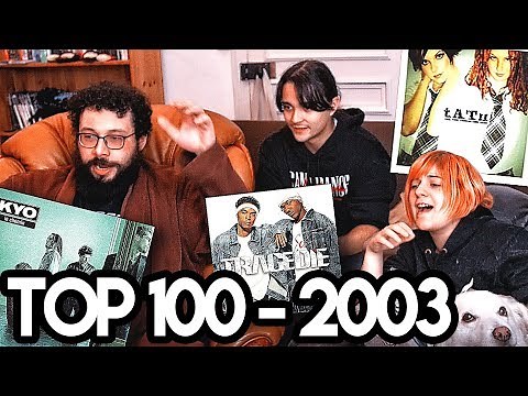TOP 100 des musiques de 2003 !