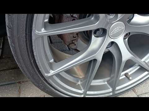 Quick Alloy Wheel Curb Rash Touch Up (Temporary Fix)