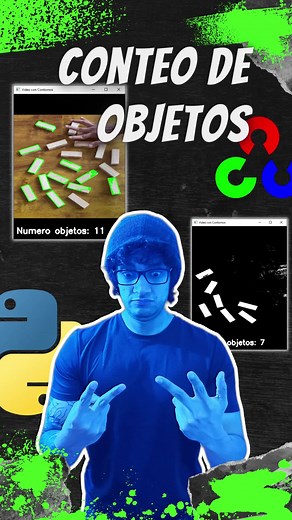 Conteo de Objetos con Python y OpenCV