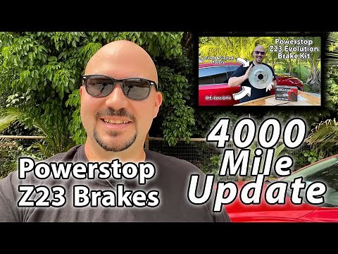 Power Stop Z23 Brake Kit Update