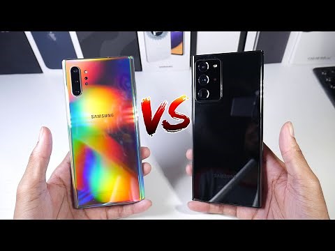 Samsung Galaxy Note 10 Plus VS Samsung Note 20 Ultra in 2022! (Cameras, Speed Test & Display)