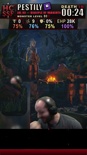 Scary ONE-SHOT Boss on Hardcore 🩸 PoE2