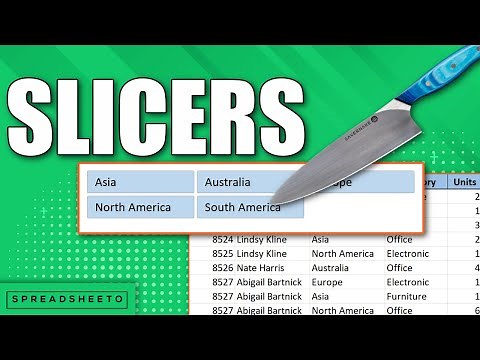 How to Use Slicers to Filter Your Pivot Table