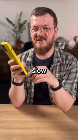 Clicks Keyboard for iPhone 14 Pro Max – Keyboard Case for Premium Typing Experience – Faster, Accurate Typing, Charge as Normal – Bumblebee