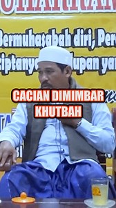 1.5M views · 69K reactions | ▶️ Cacian di Mimbar Khutbah - Ustadz...