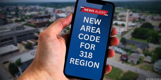 Next step in new area code for 318 region starts August 25