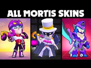 EVERY MORTIS SKIN | Brawl Stars Skin Spotlight