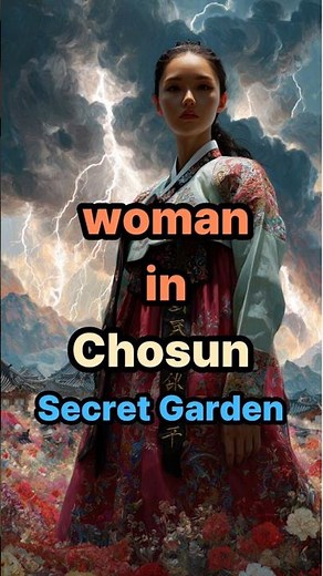 A Beauty Walks Through Joseon's Secret Garden in Four Seasons (4K Hanbok)