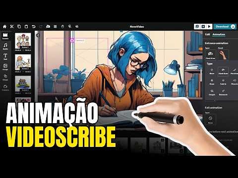 [Tutorial Atualizado] Como usar o Videoscribe Online - Animação Estilo Mão Desenhando e Escrevendo