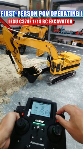 If I were at the controls of this 1/14 scale C374 hydraulic excavator, I’d test out every single hydraulic function first, savoring that smooth, precise movement! I’d even take it to the backyard, dig a tiny trench, pile up some dirt mounds, and live out my RC construction dreams — pure, unadulterated fun! 🚜🤣🤣#toucanhobby #scalemodel #rchobby #model #RCAddicts #rc #toucan #excavator #machine #rcmodel #hydraulic | Toucanhobby