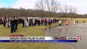 The Caesar Creek Polar Plunge was one of Clearcreek Township Police Sgt. Larry Cornett's favorite events. Sgt. Cornett died of natural causes in June of 2018. For the first time, the sergeant wasn't here to be a part of it. So, his wife, Rachel, took the plunge instead. Rachel said it's tough without her husband and the father to their two kids. Christian Hauser Local 12 has that story: http://bit.ly/2S92YkK | LOCAL 12, WKRC-TV
